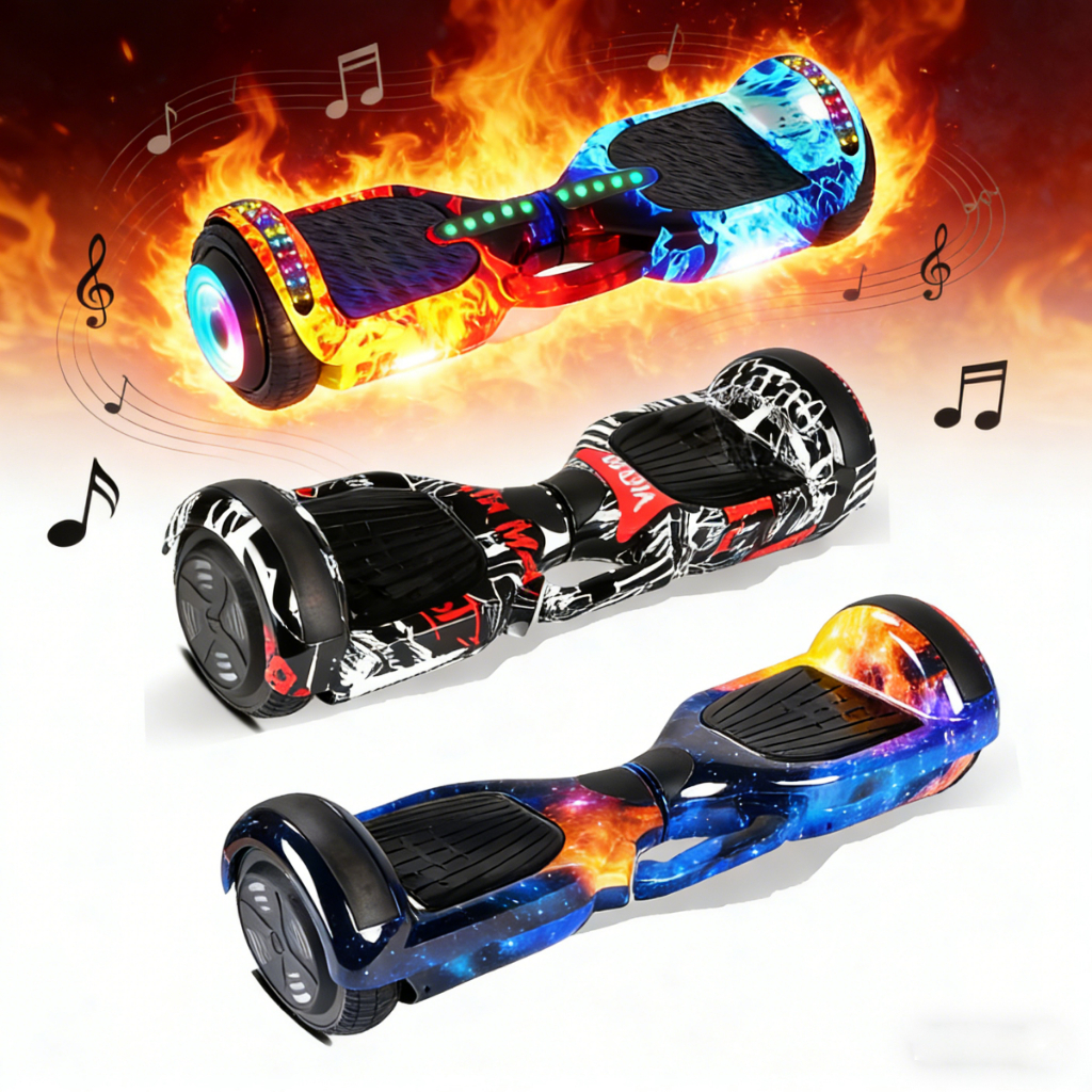Hoverboard Auto-Equilíbrio com Som Bluetooth e Lu