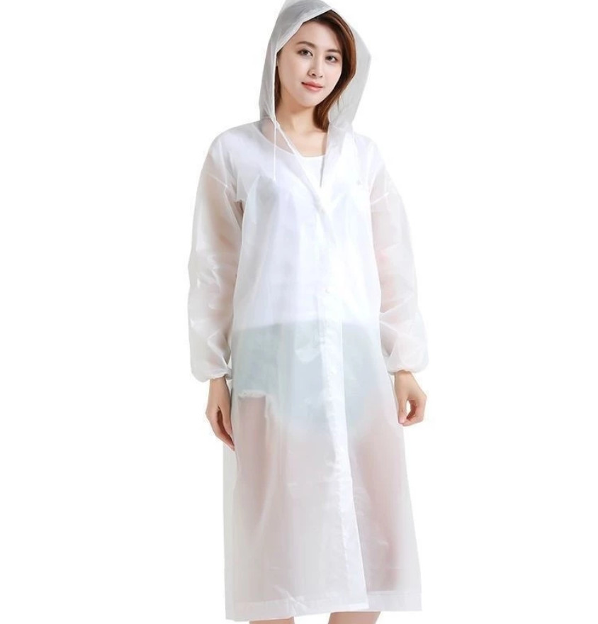 Capa Protetora De Chuva Unissex Reutilizável Resi