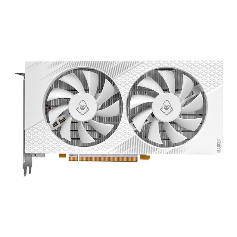 Placa de Video Mancer Radeon RX 580 Streaky White,