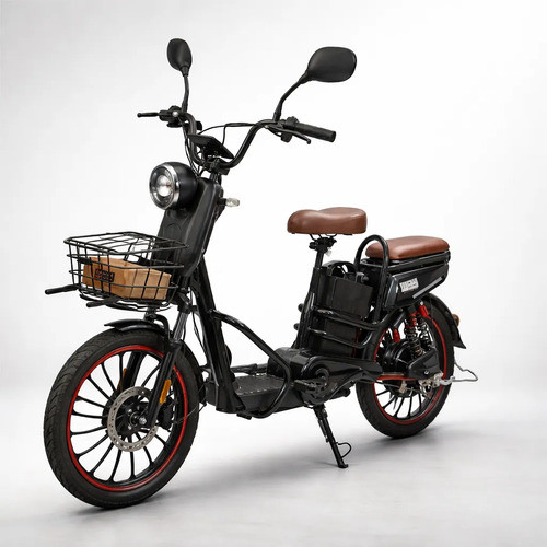 Bicicleta Elétrica 48V 500W 42km/h Alarme Chave A