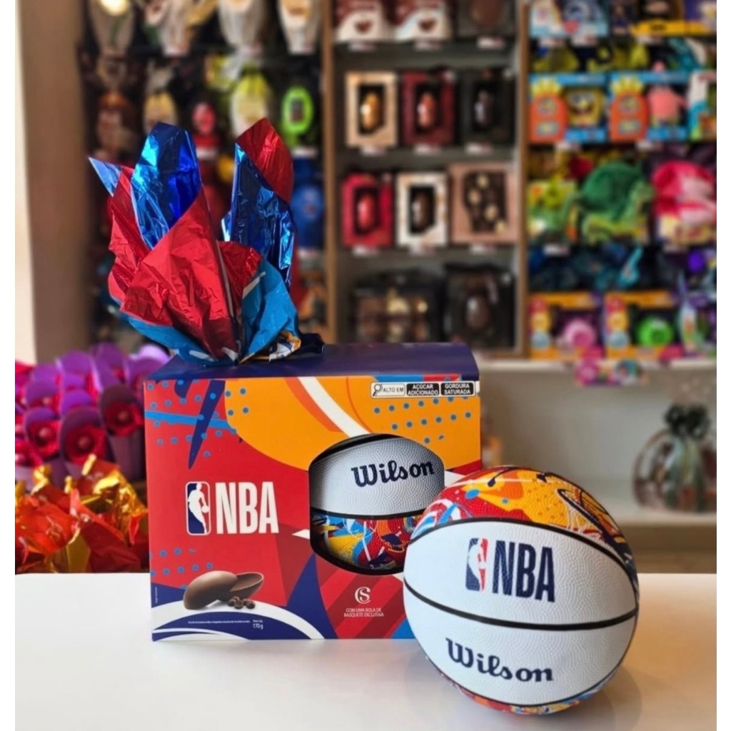Ovo De Páscoa Cacau Show Chocoesportes Bola Nba 1