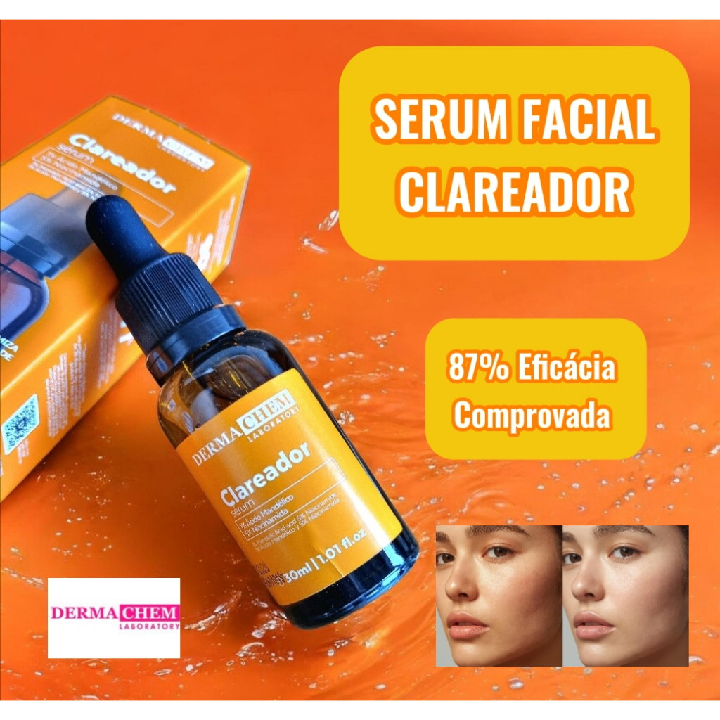DermaChem Serum Clareador Melasma e Vitamina C