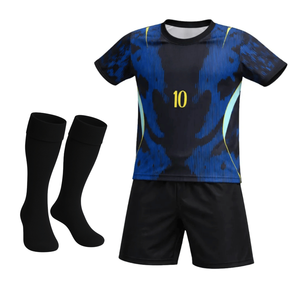 Conjunto infantil Copa do Mundo Brasil Com Meiao S