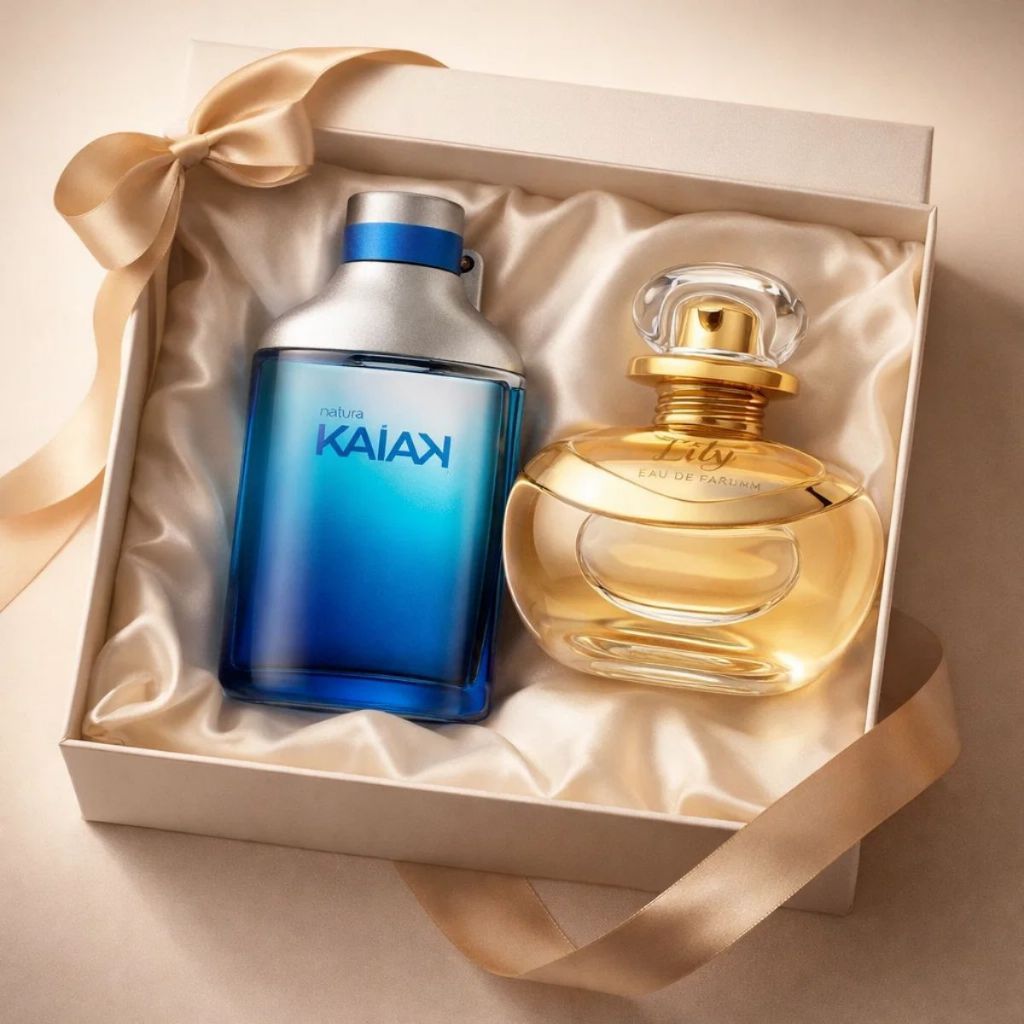 Kit Até 02 Perfumes Masculino e Feminino Kaiak e 
