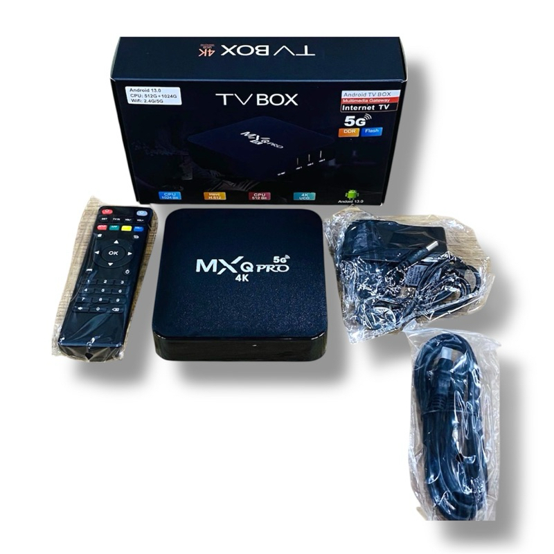 Android TV Box 4K Smart Media Player WiFi HDMI Par