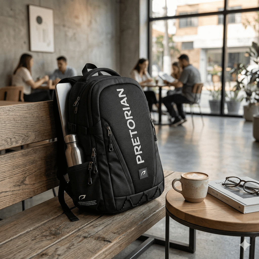 Mochila Logan Preta 18L Resistente Compacta Para E