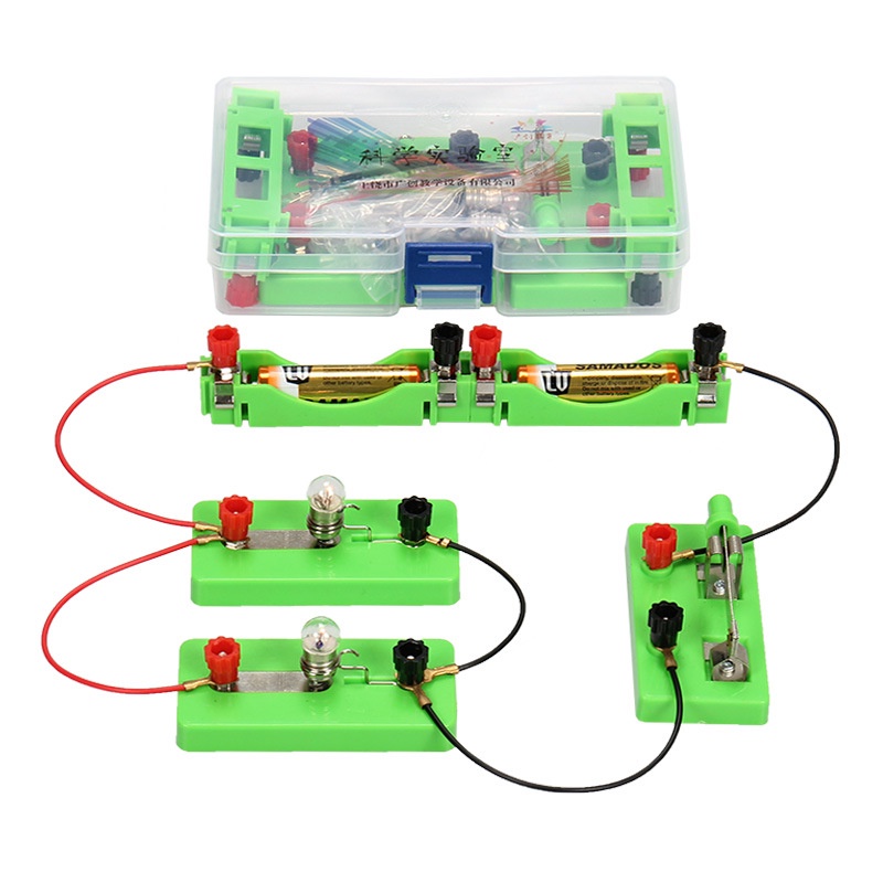Kit De Circuito Elétrico Educacional DIY Para Exp
