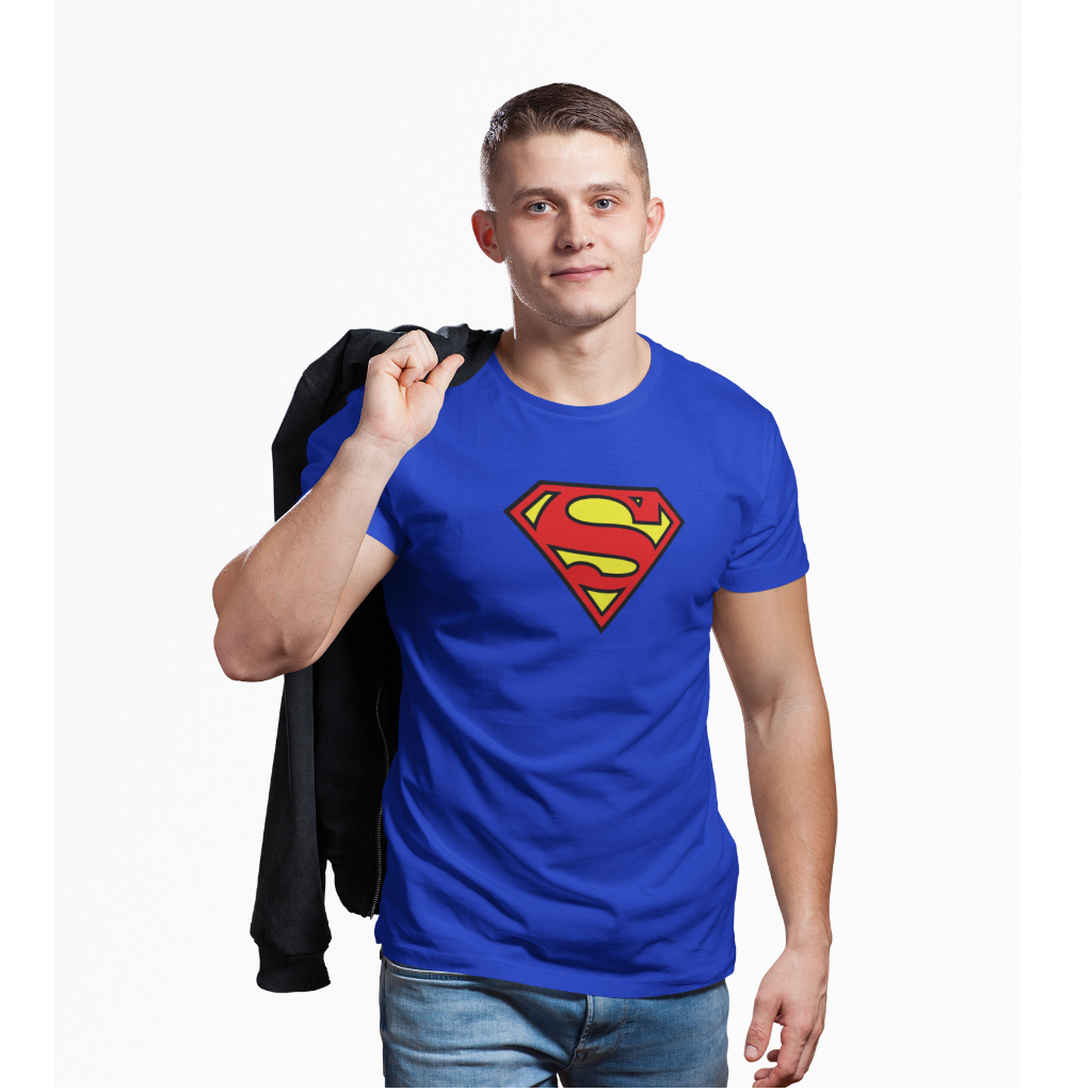 Camiseta Camisa Superman Black Super Homem Series 