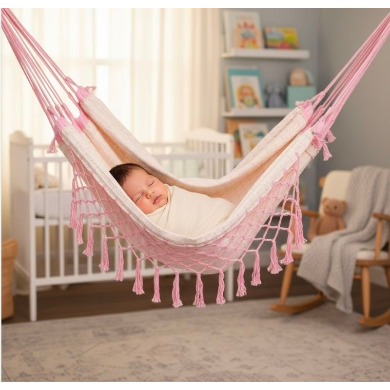 Rede de Berço para Bebe Enxoval Infantil Resisten