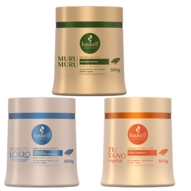 Haskell Máscaras Tutano Murumuru BenditoLoiro 500