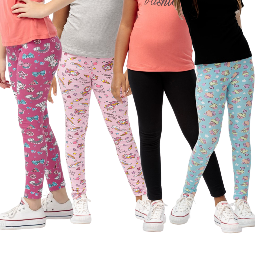 Kit 10 Legging Infantil Menina Sortida Algodão Cr