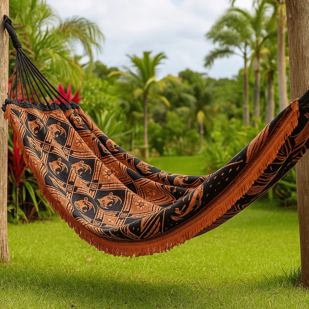 Rede De Dormir Descanso Casal Indiana Gigante Refo