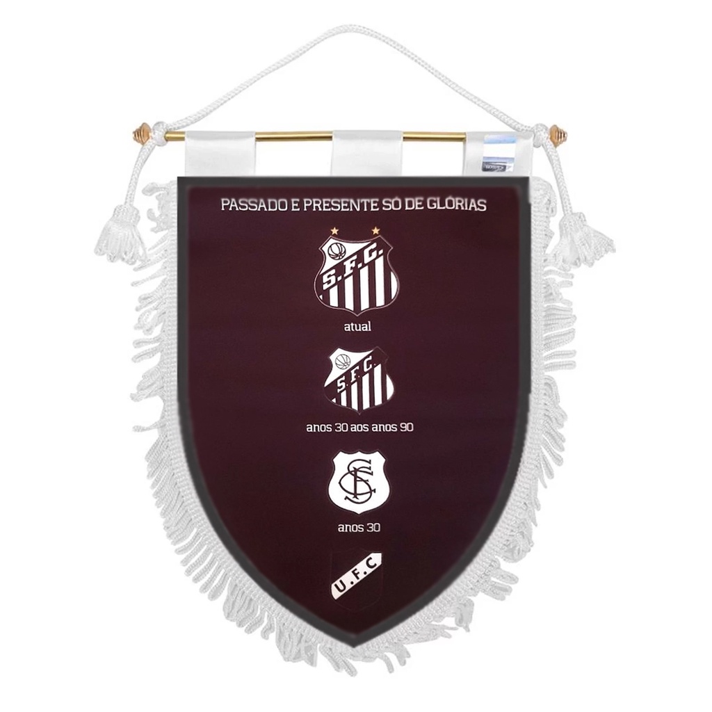 Flâmula Oficial Licenciado 30X22cm do Clube Santo
