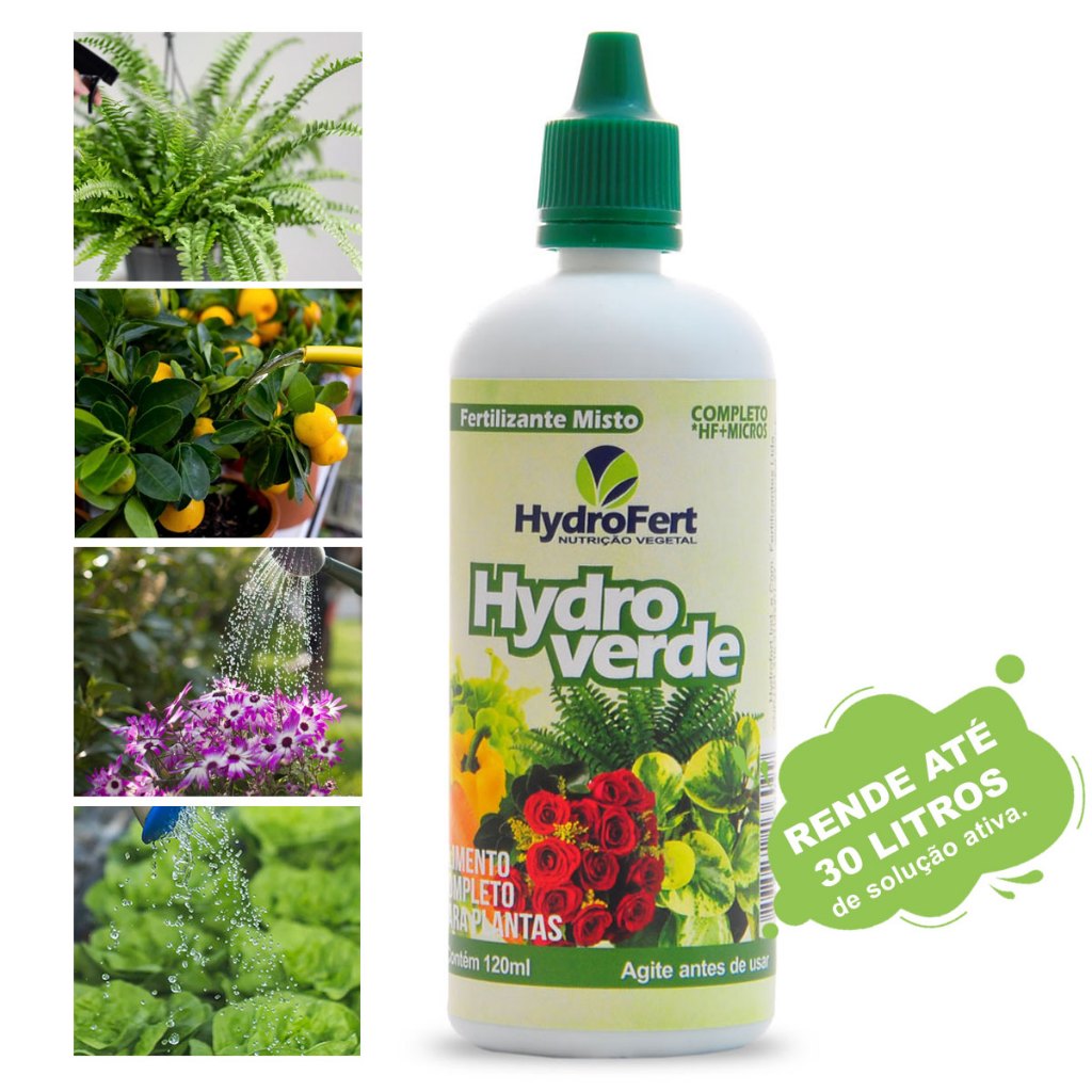 Adubo Líquido Para Samambaias e Folhagens Hydrove