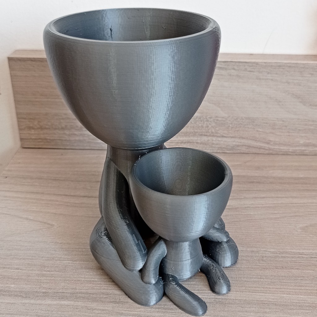 Bob Relaxitos Mãe e Filho Vaso Decorativo Plantas