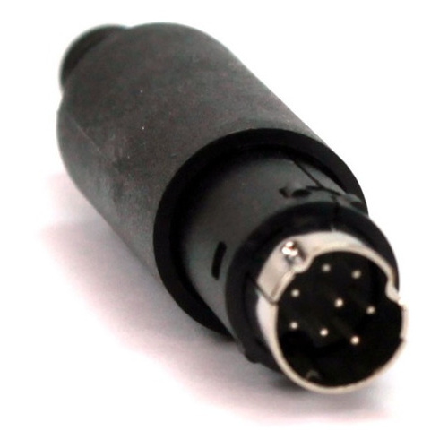 Kit Com 5 Adaptador Mini Din Macho-8 Pinos