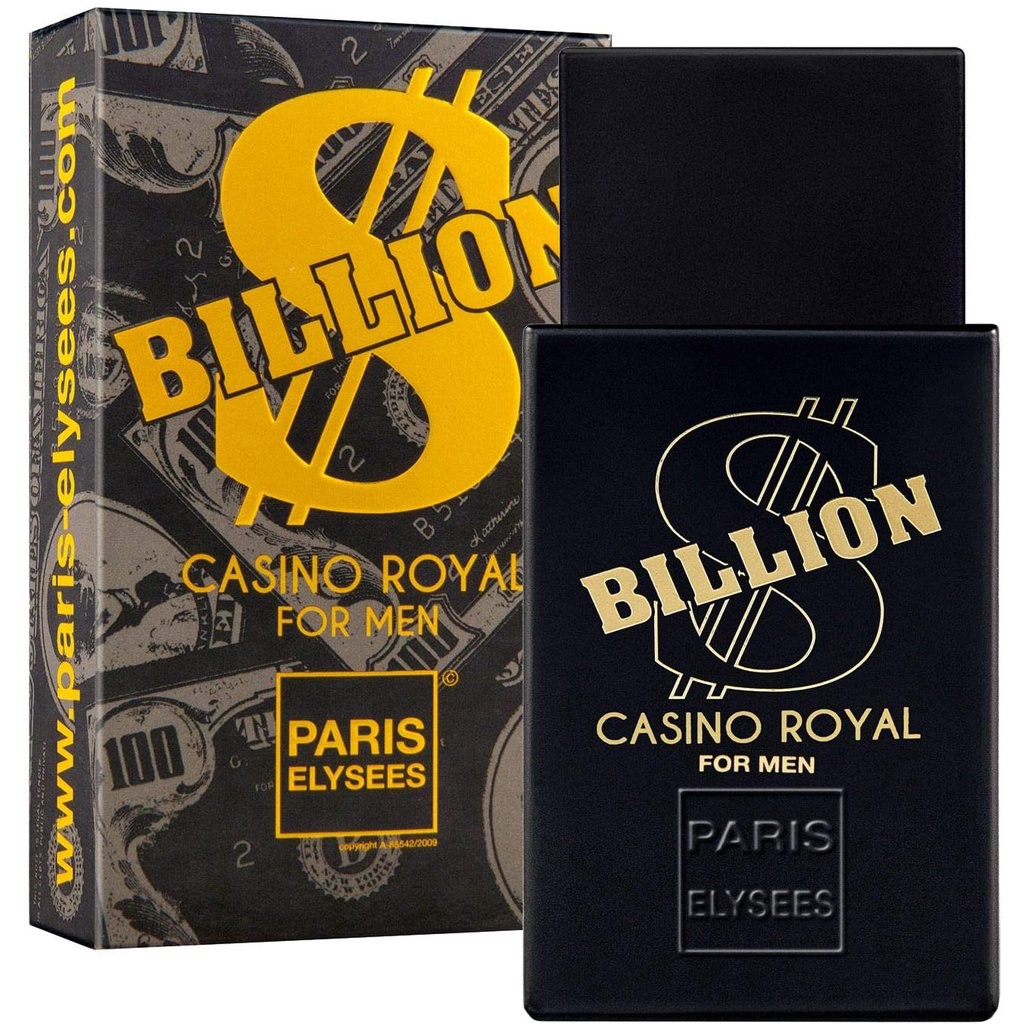Perfume ORIGINAL Billion Cassino Royal Paris Elys