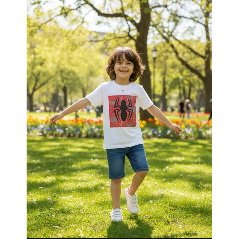 Camisetainfantilestampadamalhapvtecidoótimaqualid