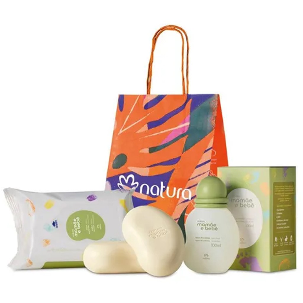 kit Presente Natura Mamãe e Bebê colônia + sabo