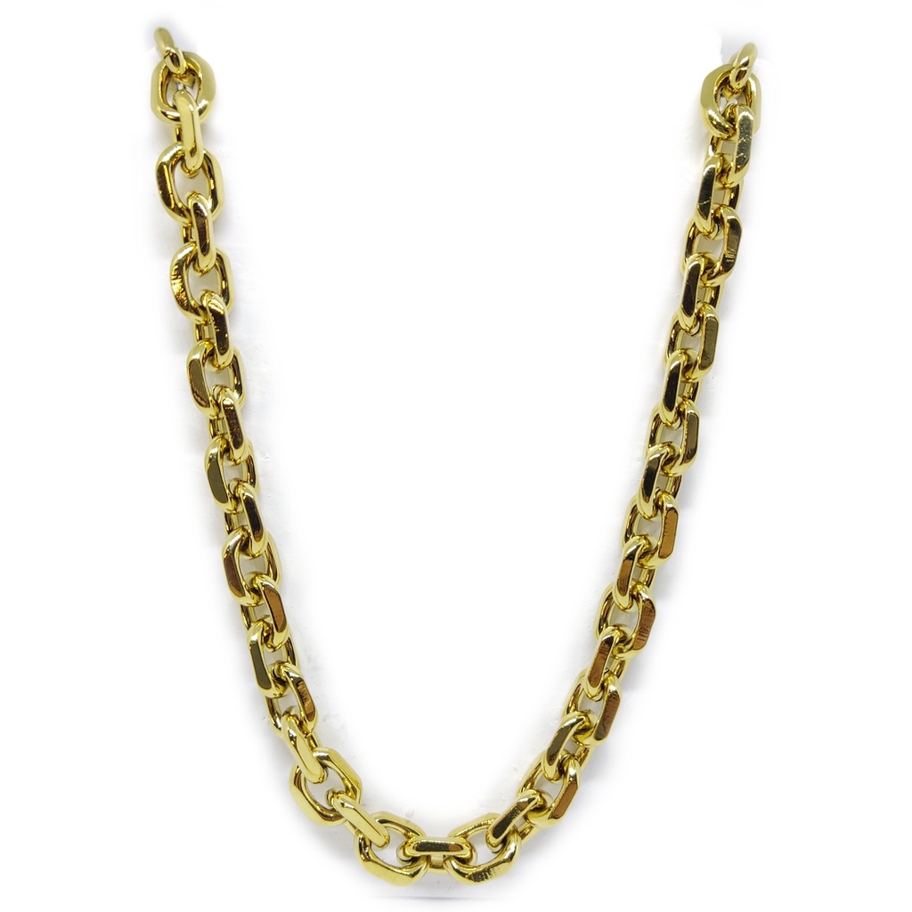 Corrente Masculina Colar Cordão Cartier Aço Banh