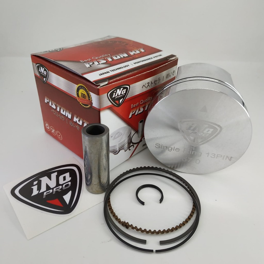 Kit Pistão Pino Inapro 67mm 13 E 15 + 1r