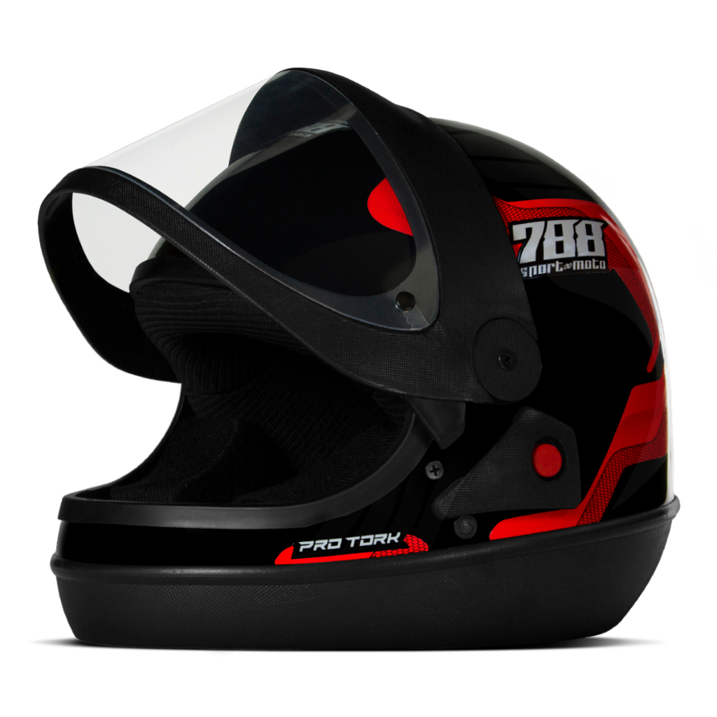 Capacete Fechado Automático Pro Tork Sport Moto 7