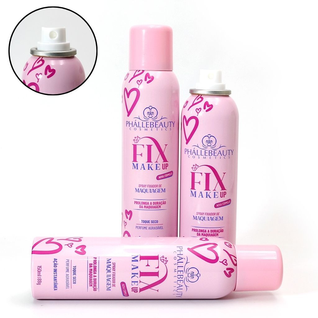 Fixador de Maquiagem Phállebeauty Fix Makeup