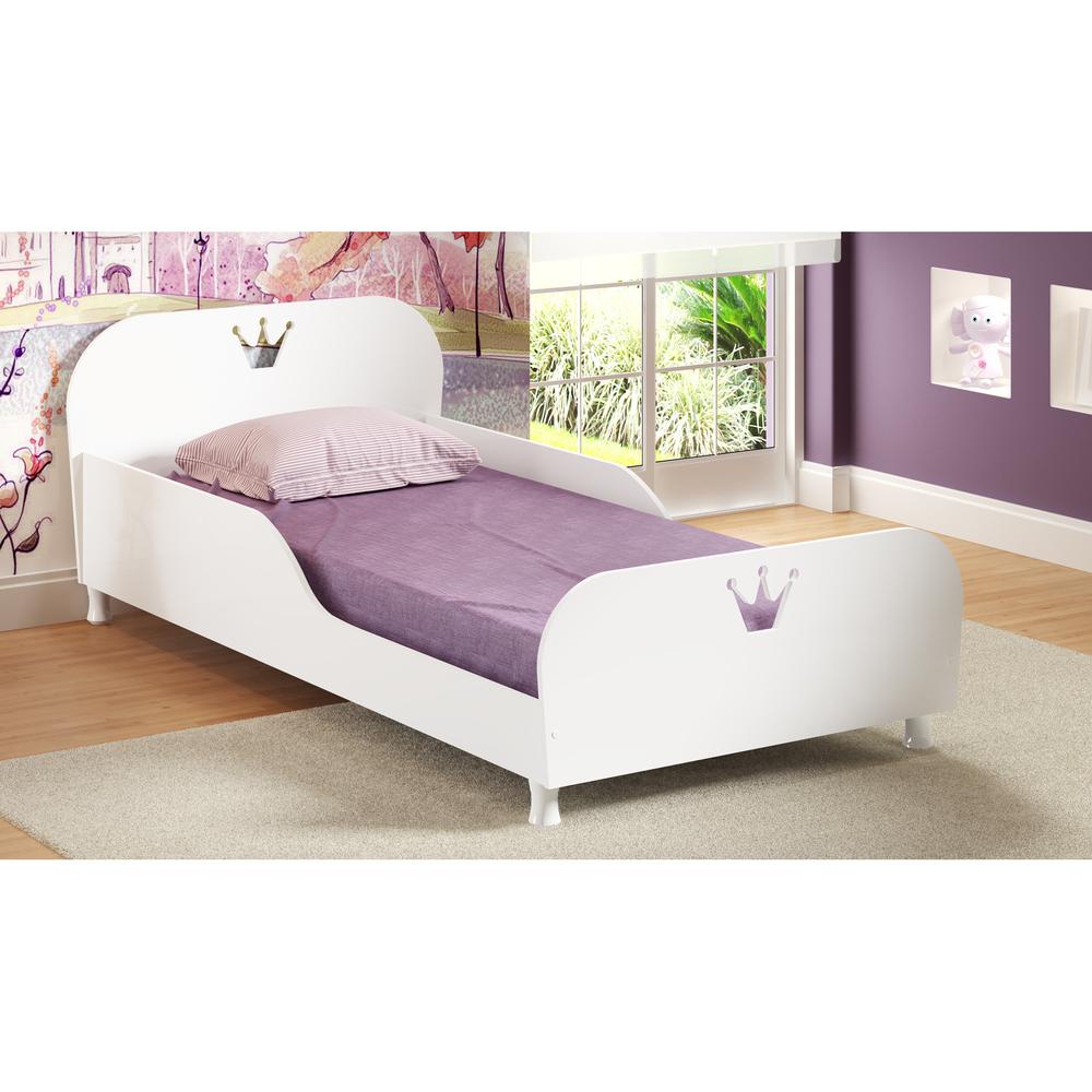 Cama Infantil Realeza para colchão 88 x 188 cm 10
