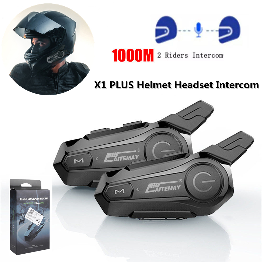 Fone De Ouvido Interfone Bluetooth 5.0 Para Motoci