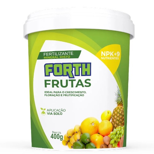 Adubo Fertilizante Forth Frutas 400g – Flora