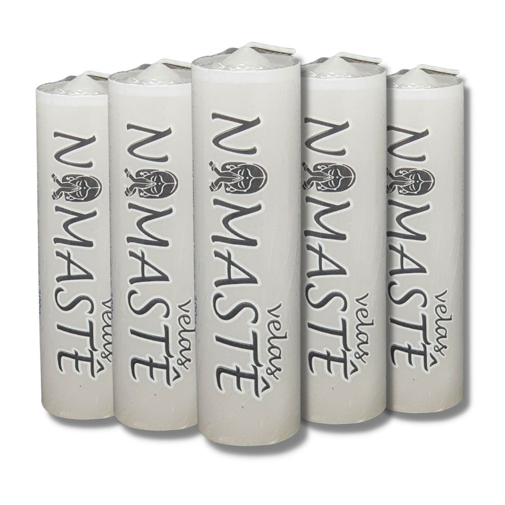 12 Velas Votivas 7 Dias 200 Gramas Branca Parafina