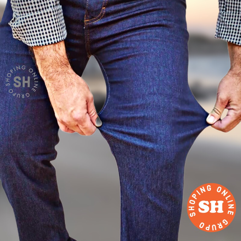 Calça para Trabalho Masculina Jeans Masculino Cal