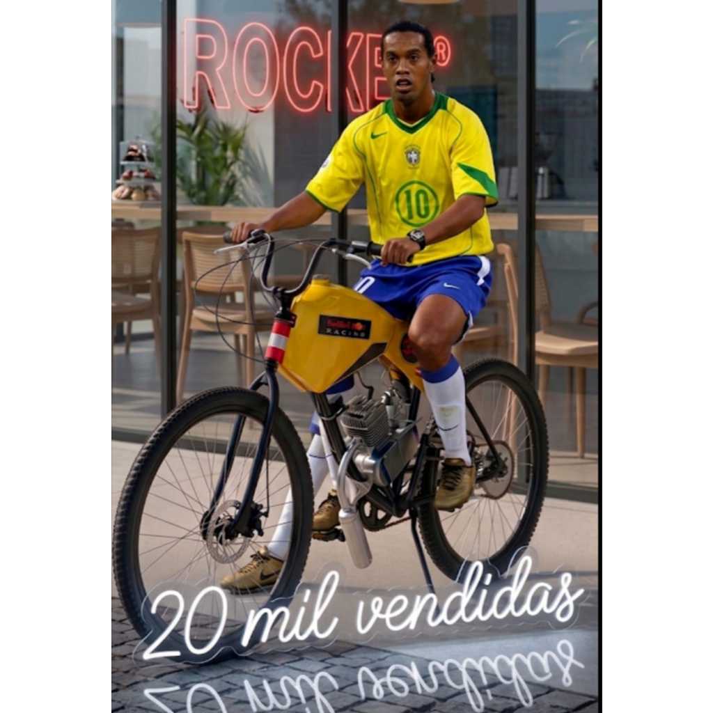 Bicicleta Bike Motorizada Aro 29 Freio a Disco Spi