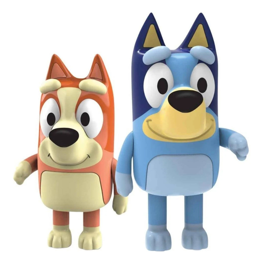 Kit 2 Bonecas Bluey e Bingo Cachorrinhas Irmãs Di
