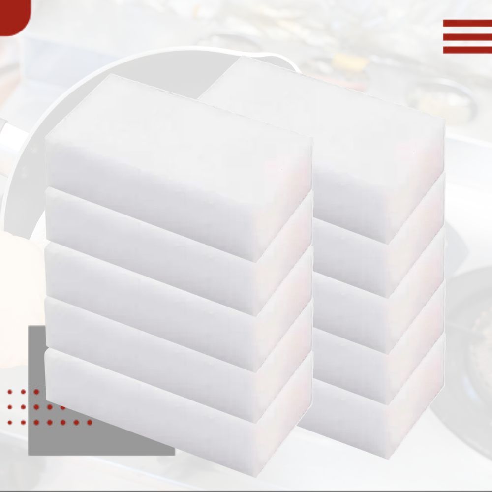 Kit 10/20 Esponjas Mágica Branca Tira Manchas Ris