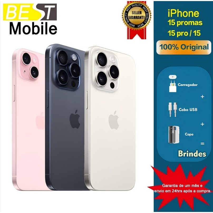 Celular iPhone 15/ 15 Pro/ 15 Pro Max 128gb/ 256gb