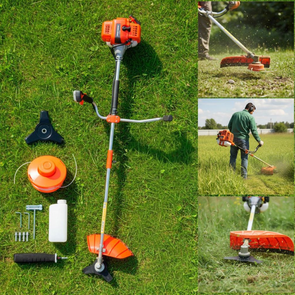 Roçadeira Á Gasolina Profissional 75cc 2 Tempos 