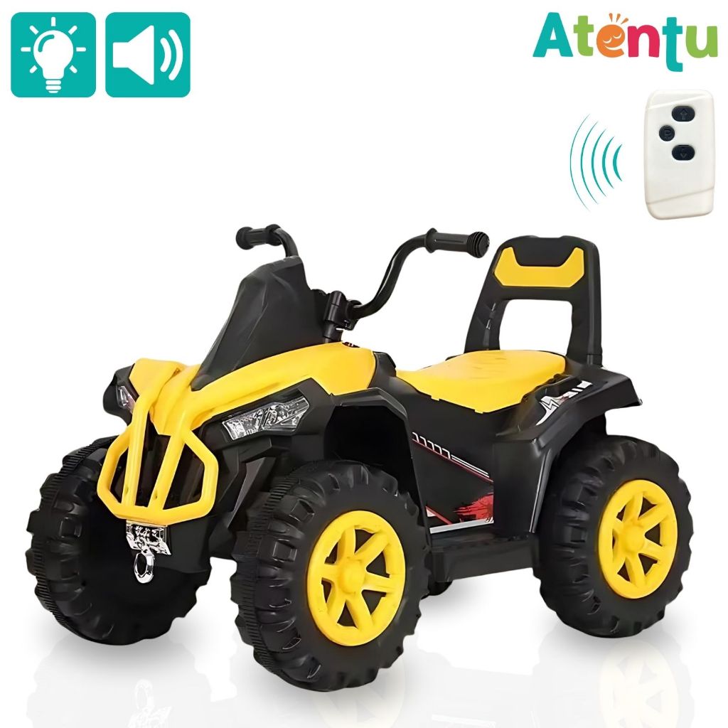 Carro Elétrico Infantil Controle Remoto Quadricic