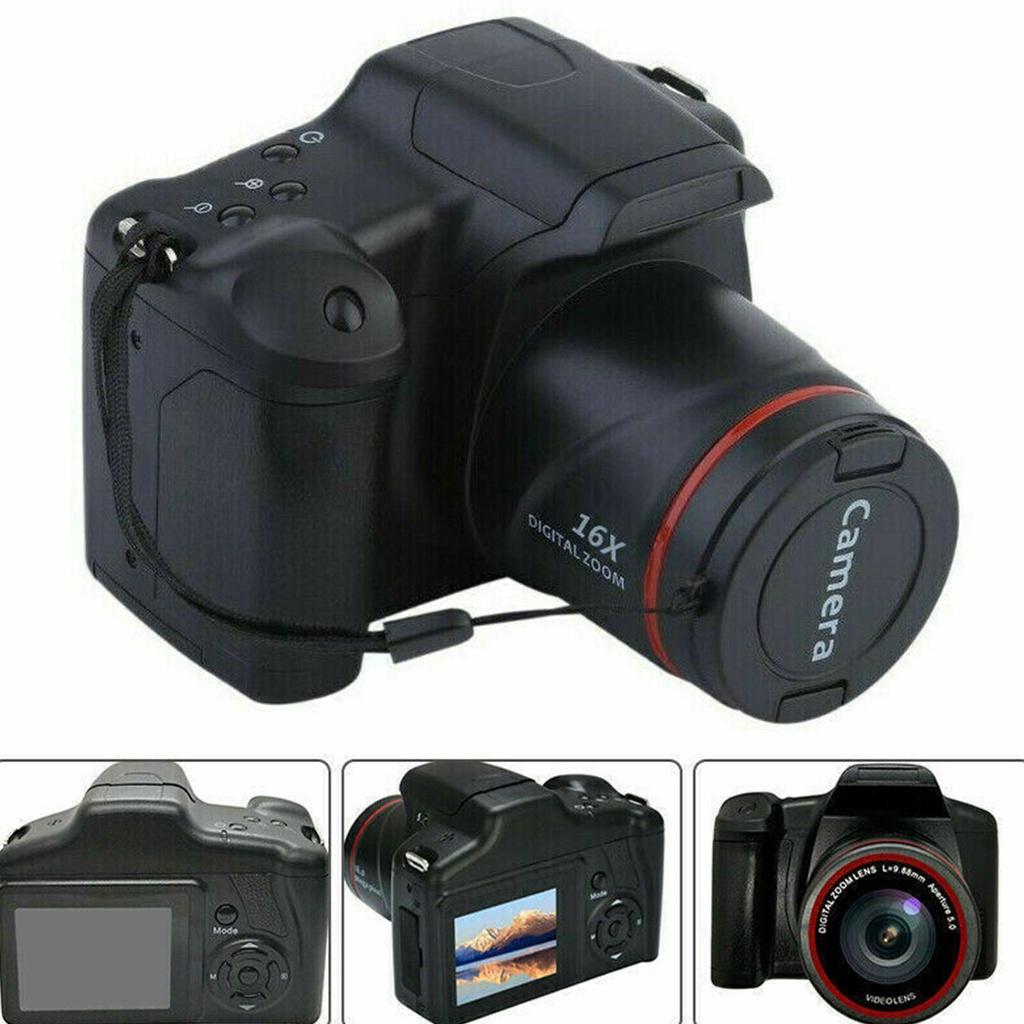 Câmera Digital Slr 4x Zoom Digital Tela Lcd 3mp C