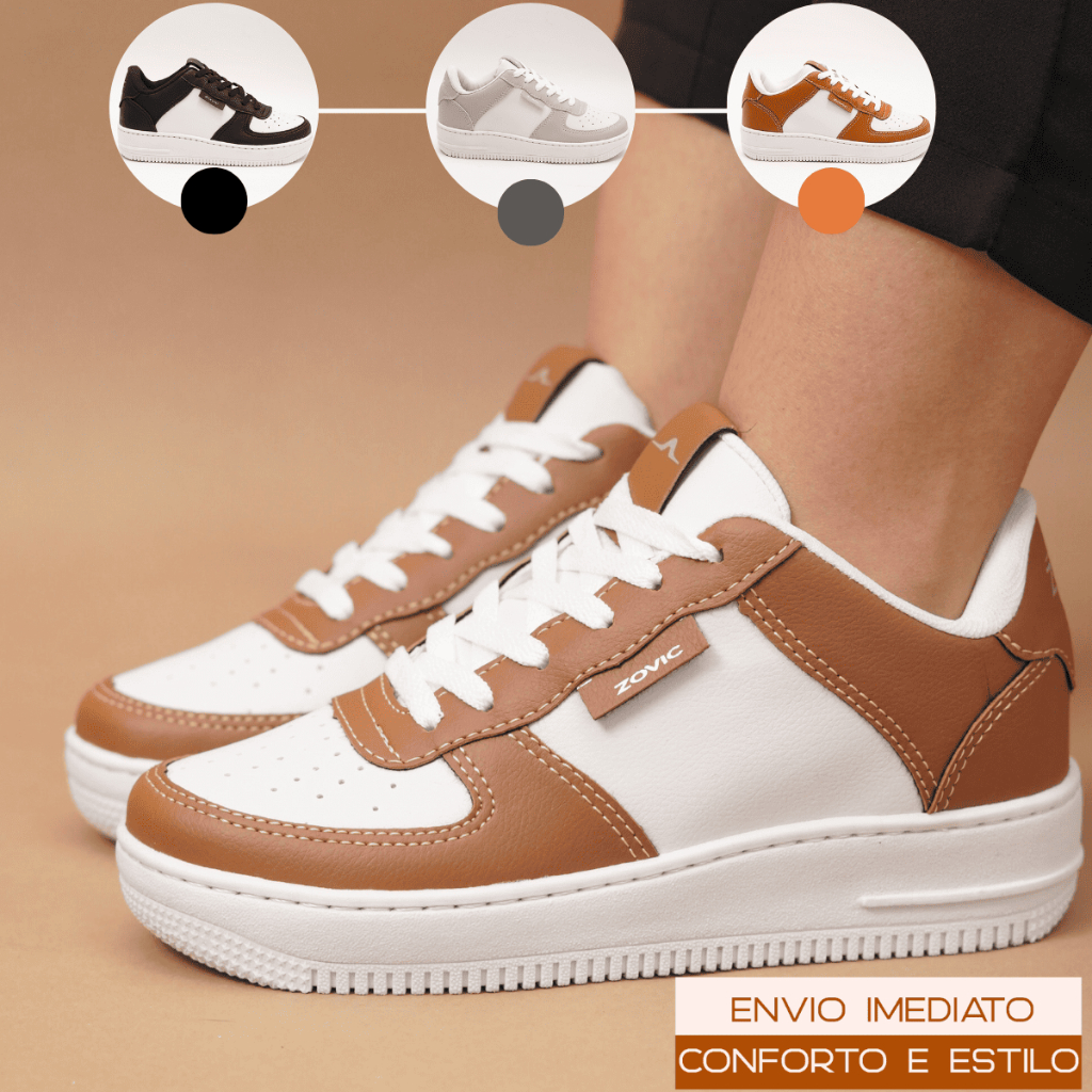 Tênis Feminino Unissex casual super confortável 