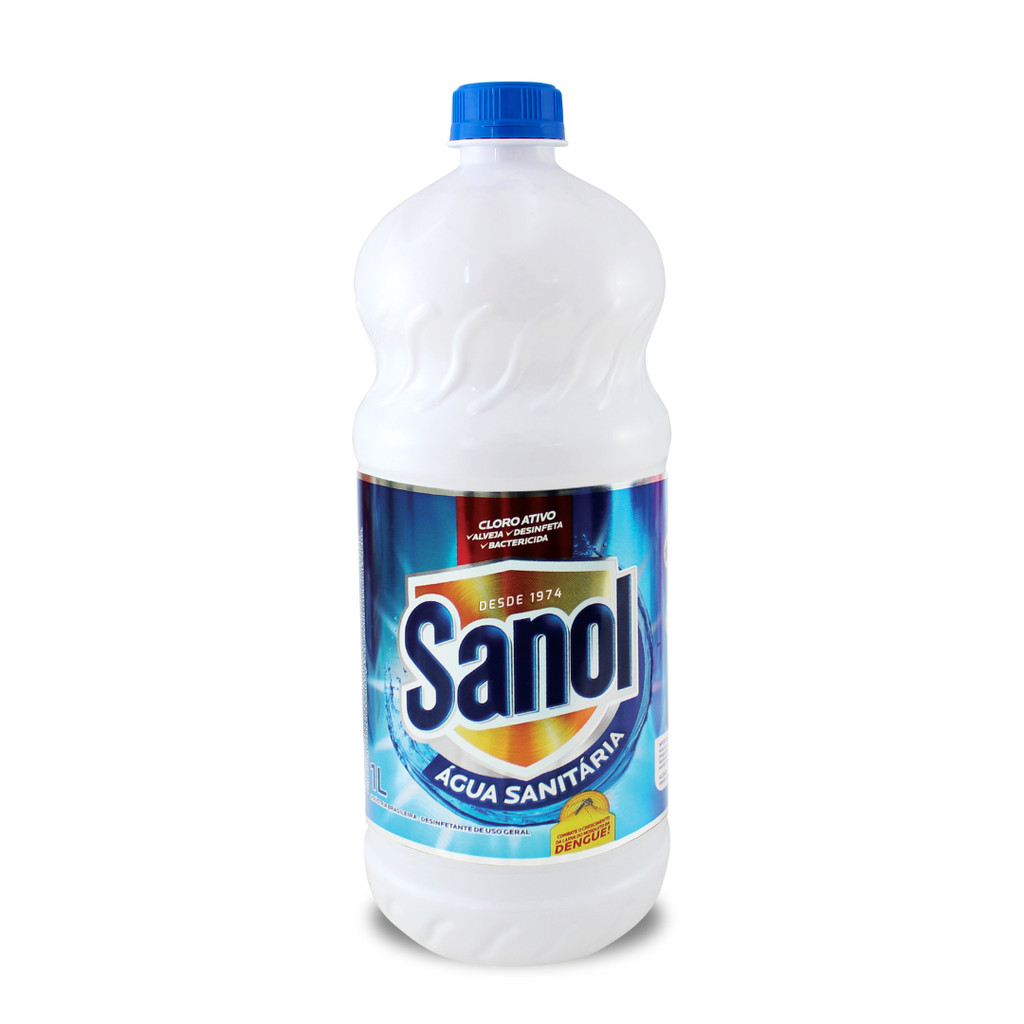 Água Sanitaria Branca 1L Sanol