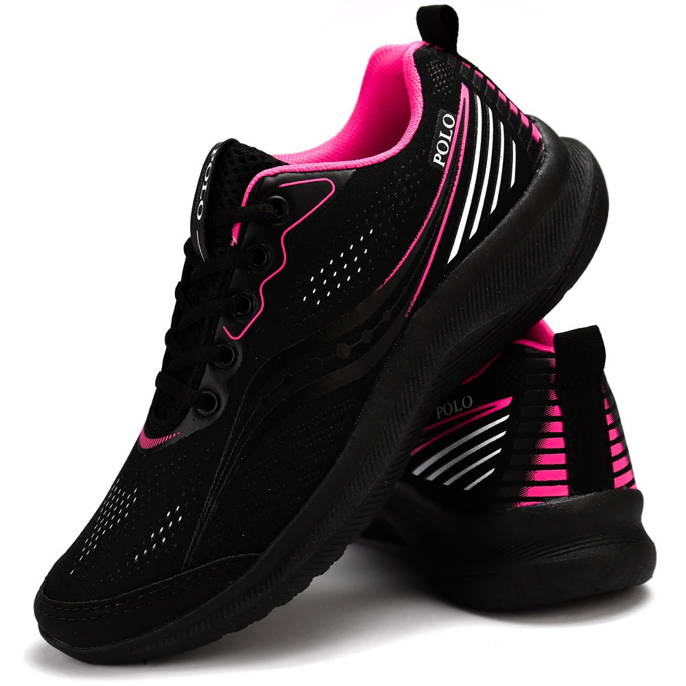 Tenis Feminino Corrida Polo Original Casual Caminh