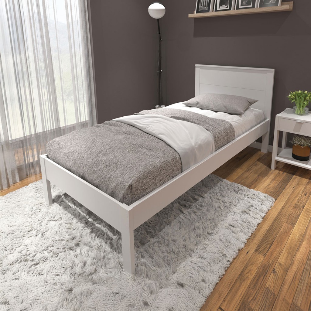 Cama de Solteiro CM8004 – Tecno Mobili