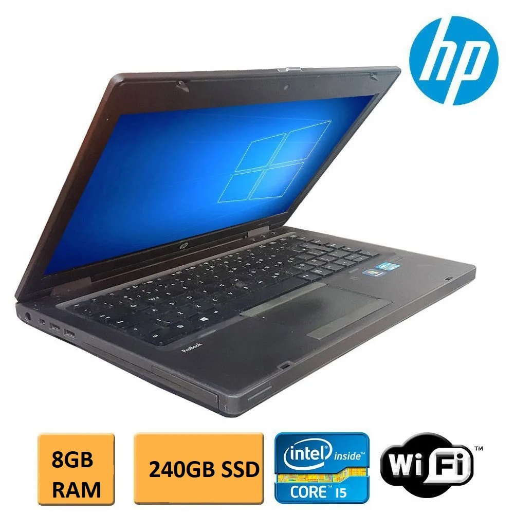 Notebook HP PROBOOK 6460B 4gb ssd 120gb, BARATO W1