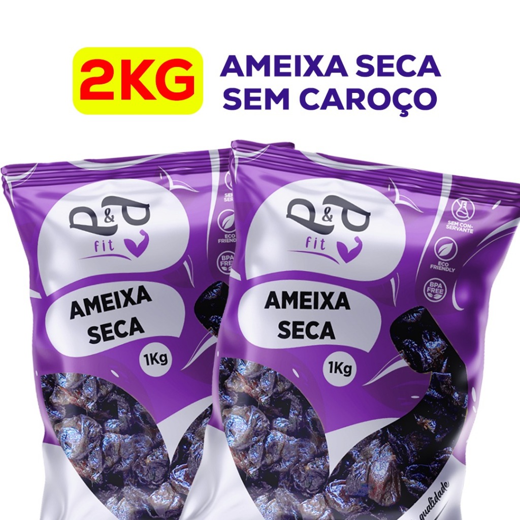 Ameixa Seca Sem Caroço – Embalado a Vácuo 