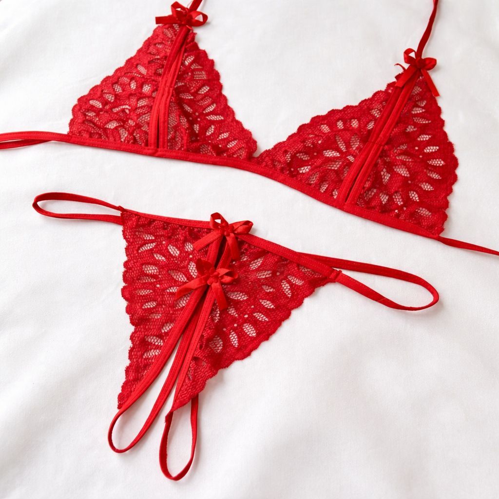 Conjunto Lingerie Apressadinha Sexy Top Calcinha R