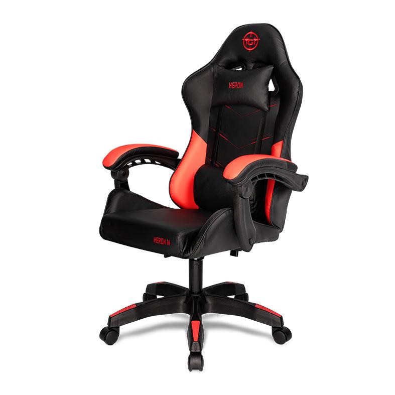 Cadeira Gamer TGT Heron M, Preto e Vermelho, TGT-H
