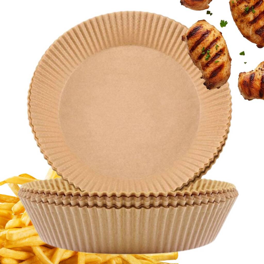 Pcs Papel Forro Air Fryer Facilidade Antiaderente 