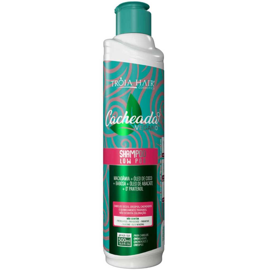 Shampoo Lowpoo – Linha Cacheada 500ml –
