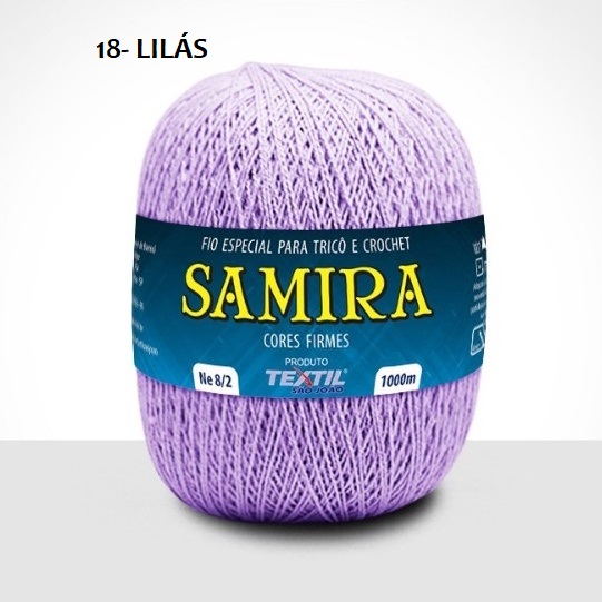 Fio Linha Samira São João 1000 metros LILAS